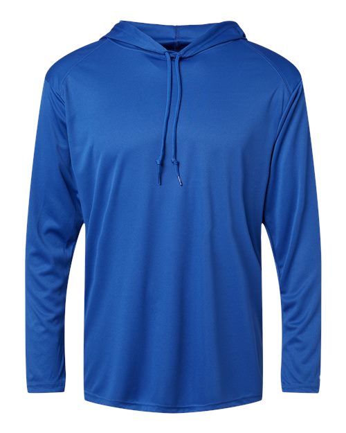 Unisex B-Core Hooded Long Sleeve T-Shirt - Royal