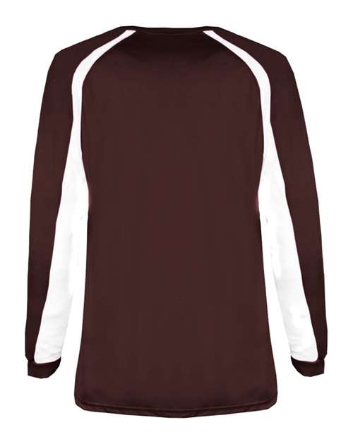 Maroon/ White