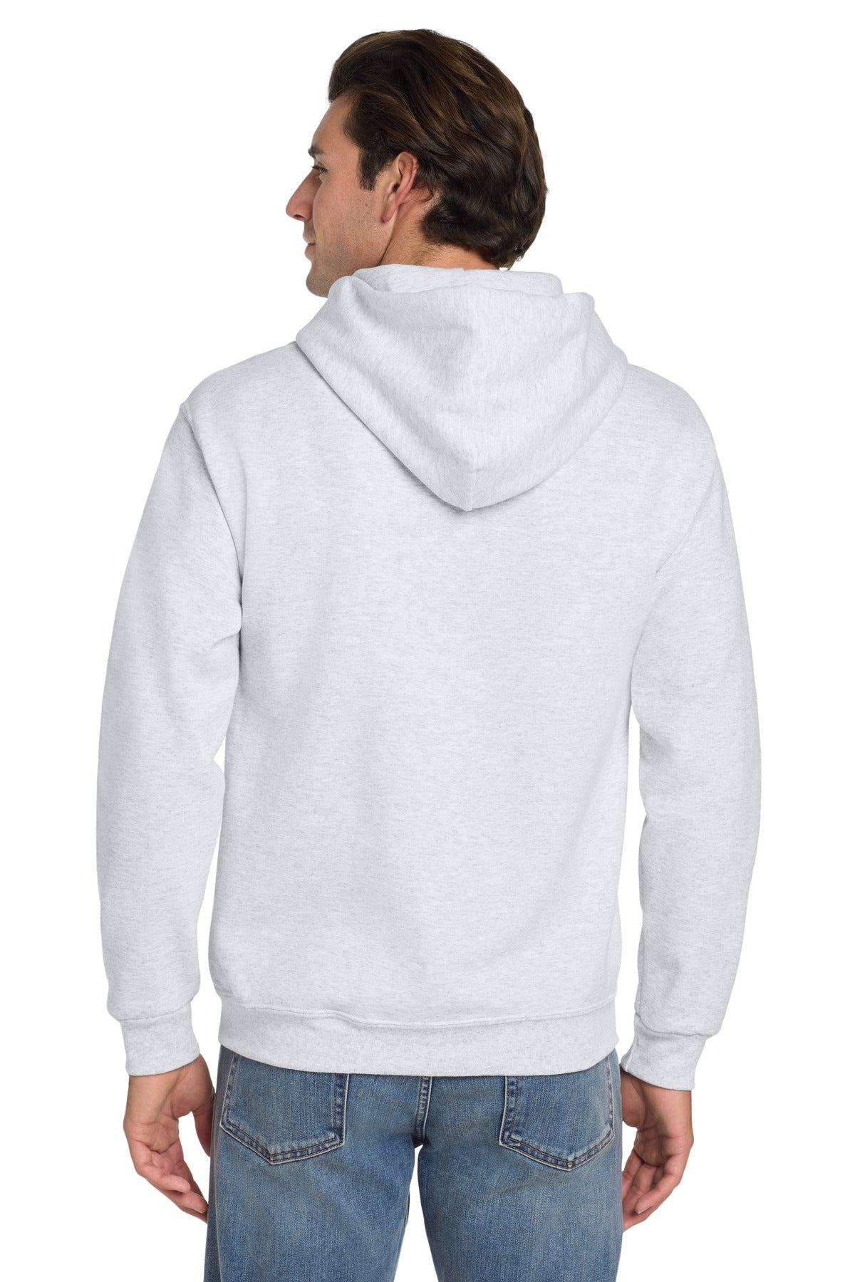 Jerzees Super Sweats NuBlend - Pullover Hooded Sweatshirt - Ash