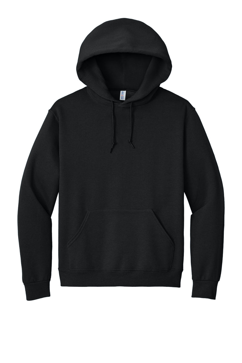 Jerzees Super Sweats NuBlend - Pullover Hooded Sweatshirt - Black
