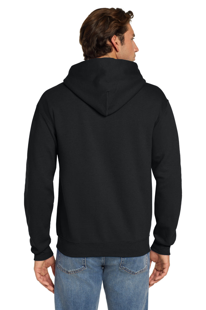 Jerzees Super Sweats NuBlend - Pullover Hooded Sweatshirt - Black
