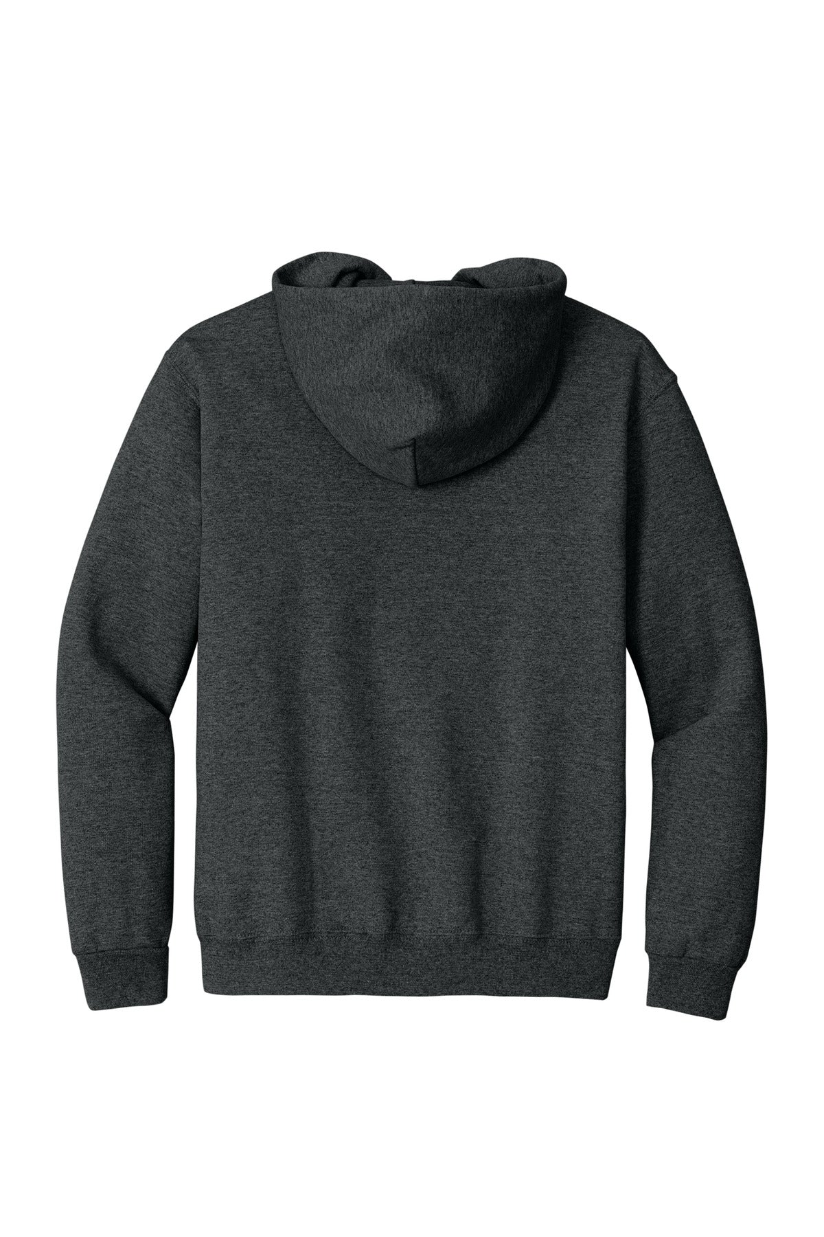 Jerzees Super Sweats NuBlend - Pullover Hooded Sweatshirt - Black Heather