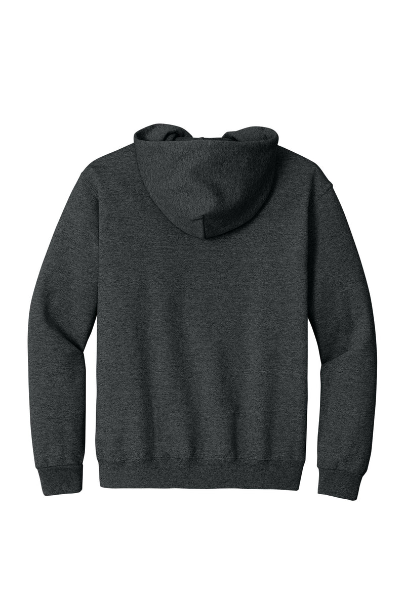 Jerzees Super Sweats NuBlend - Pullover Hooded Sweatshirt - Black Heather