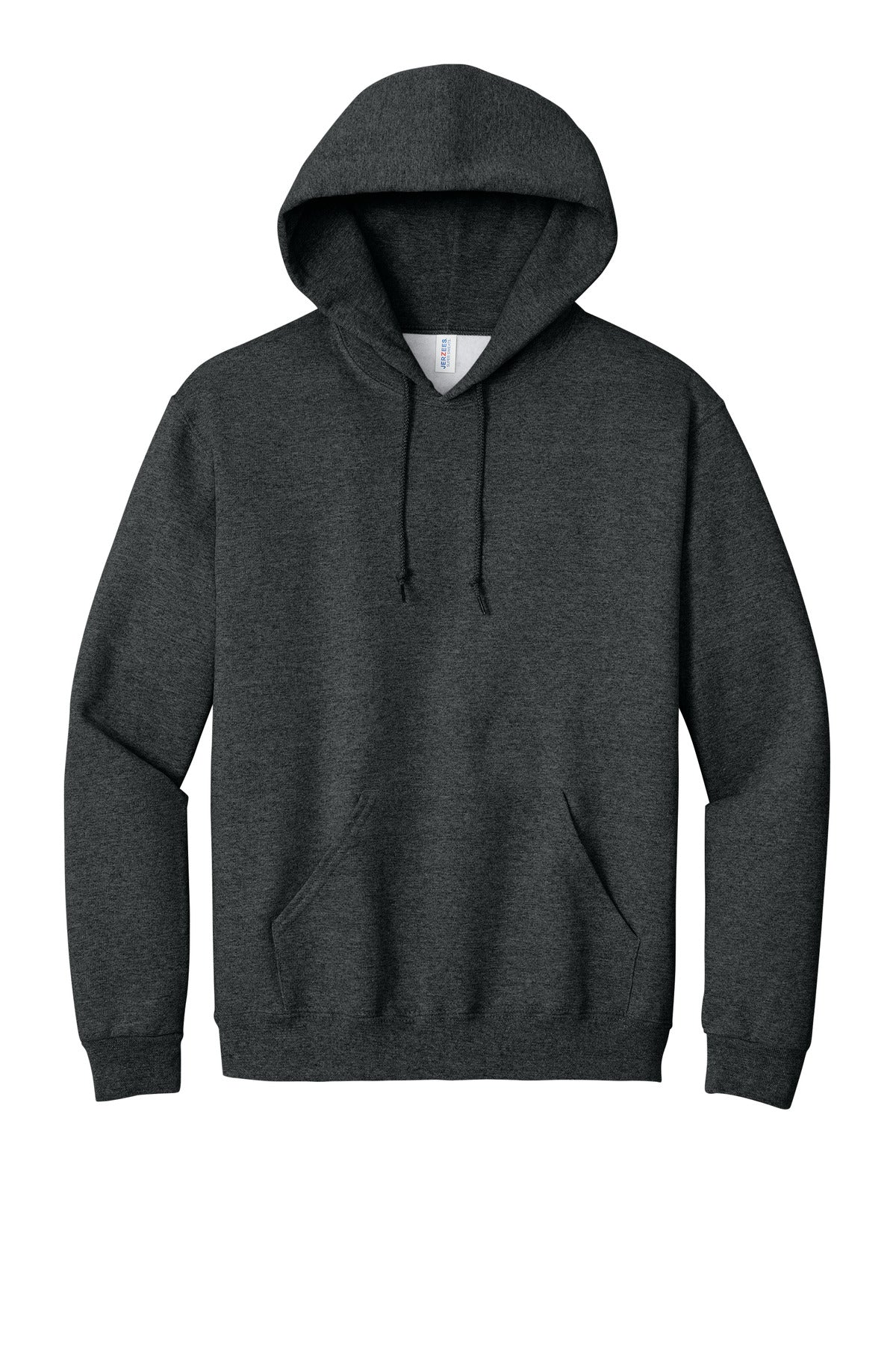 Jerzees Super Sweats NuBlend - Pullover Hooded Sweatshirt - Black Heather