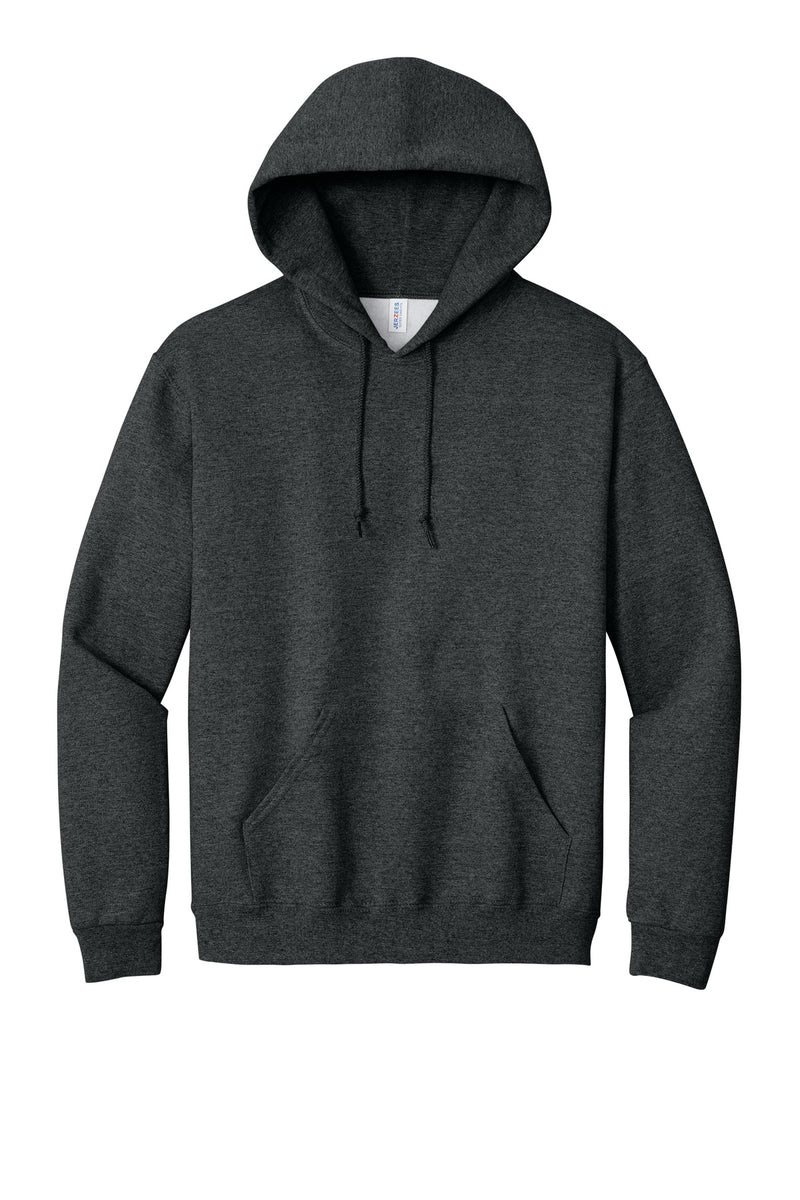 Jerzees Super Sweats NuBlend - Pullover Hooded Sweatshirt - Black Heather