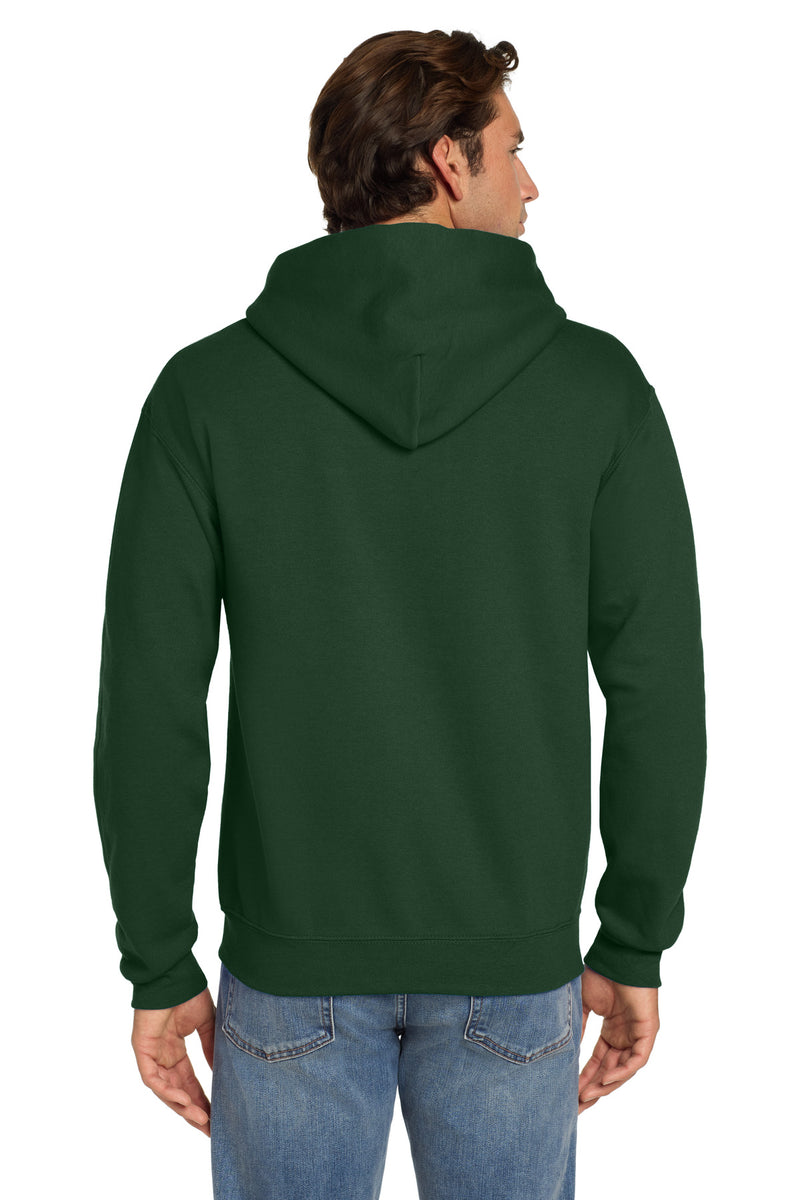 Jerzees Super Sweats NuBlend - Pullover Hooded Sweatshirt - Forest Green