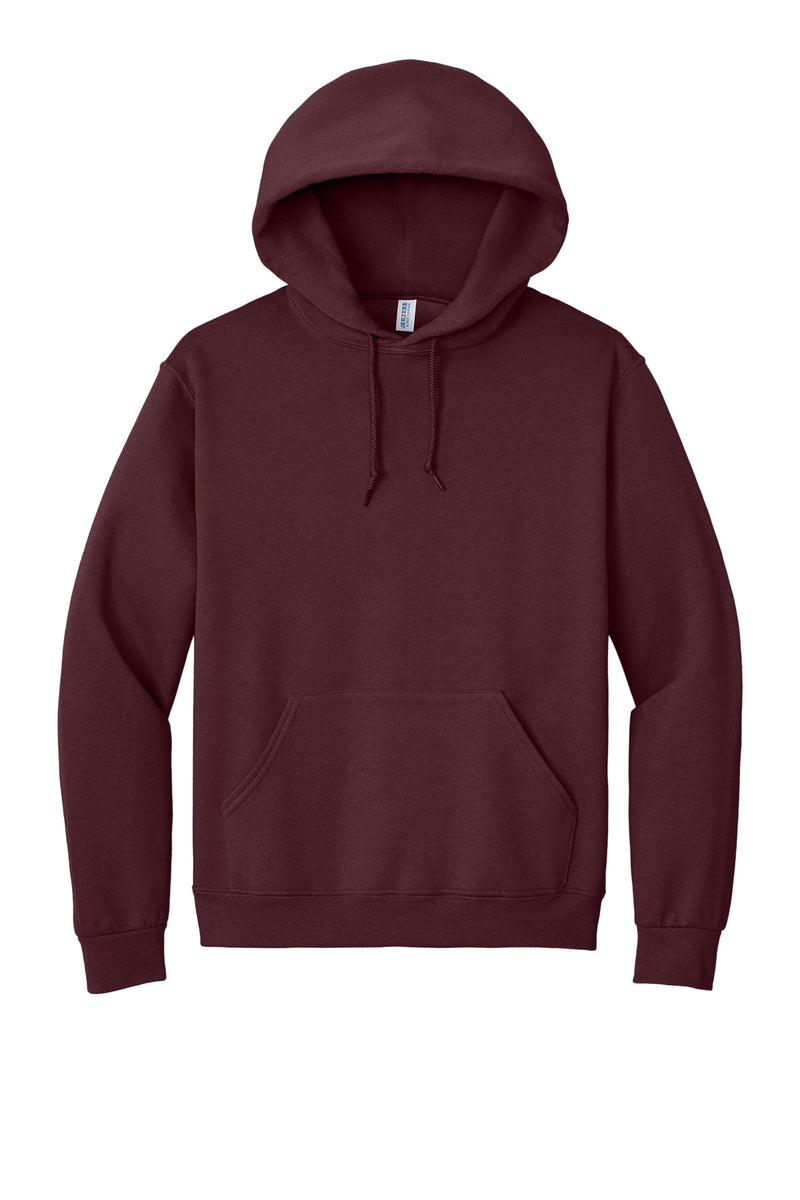 Jerzees Super Sweats NuBlend - Pullover Hooded Sweatshirt - Maroon