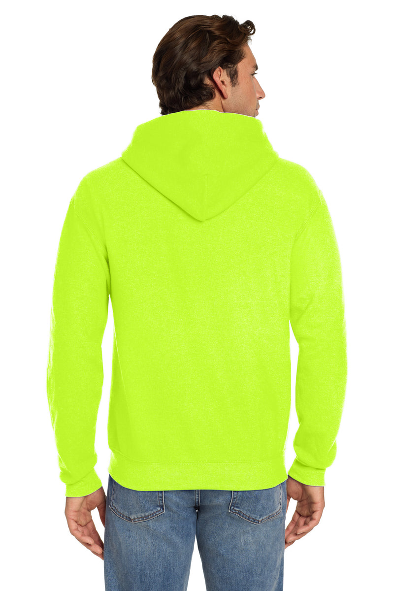 Jerzees Super Sweats NuBlend - Pullover Hooded Sweatshirt - Safety Green