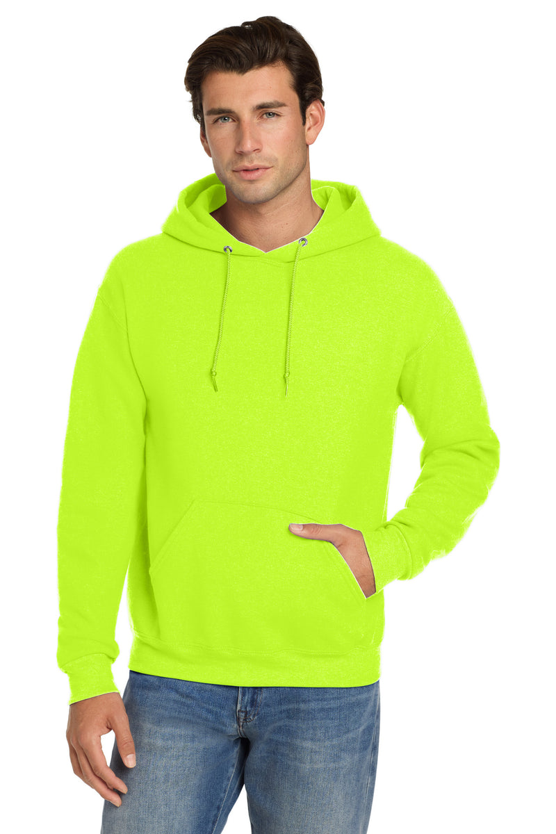 Jerzees Super Sweats NuBlend - Pullover Hooded Sweatshirt - Safety Green