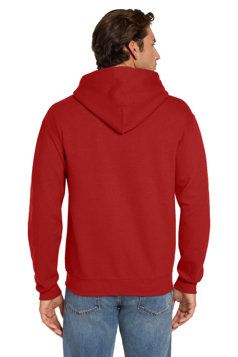 Jerzees Super Sweats NuBlend - Pullover Hooded Sweatshirt - True Red