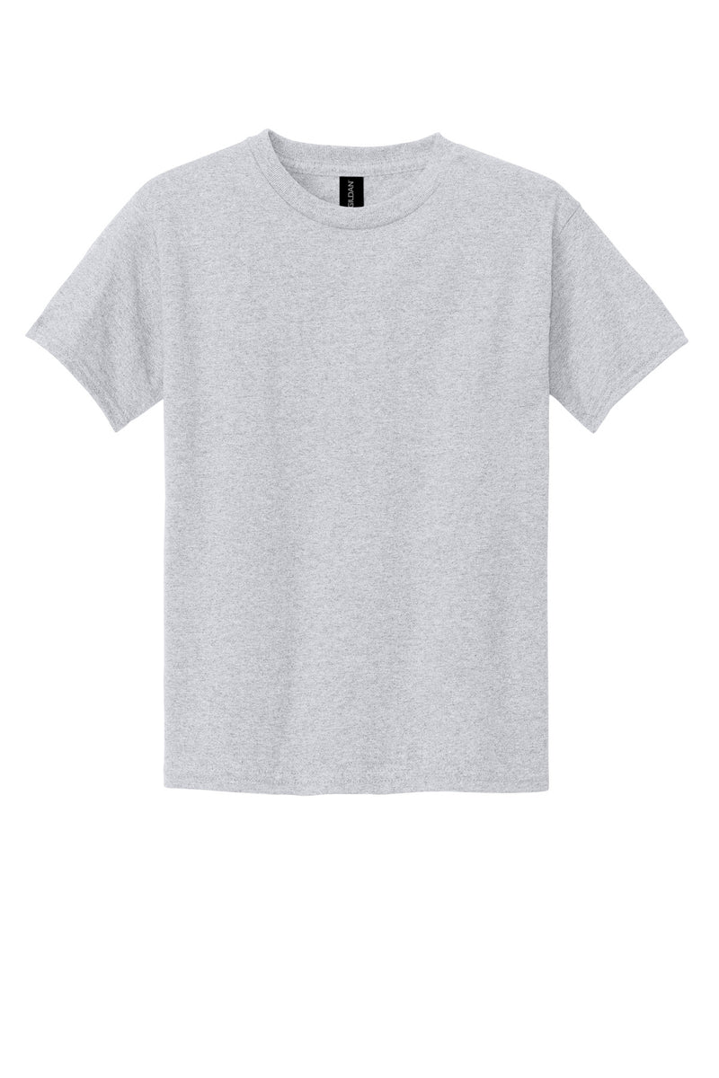 Gildan - Youth  Heavy Cotton 100% Cotton T-Shirt - Ash