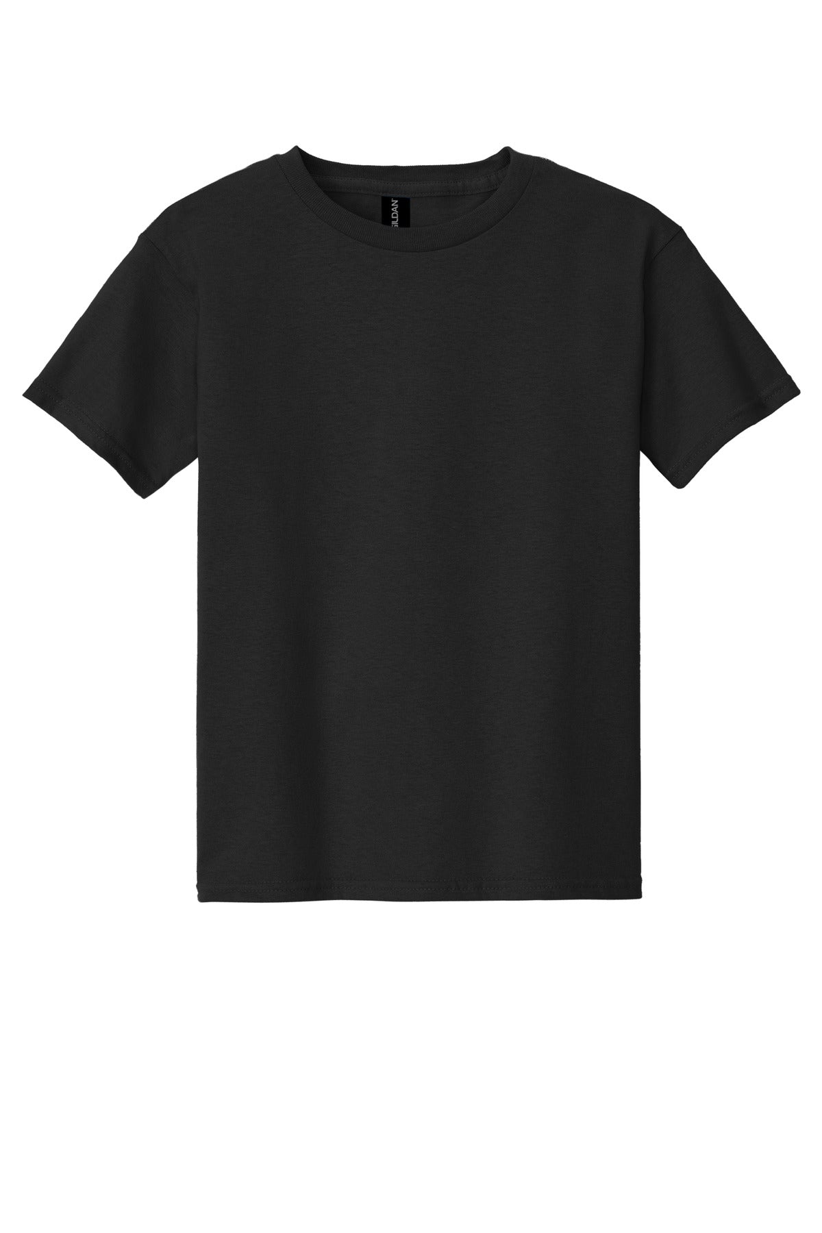 Gildan - Youth  Heavy Cotton 100% Cotton T-Shirt - Black