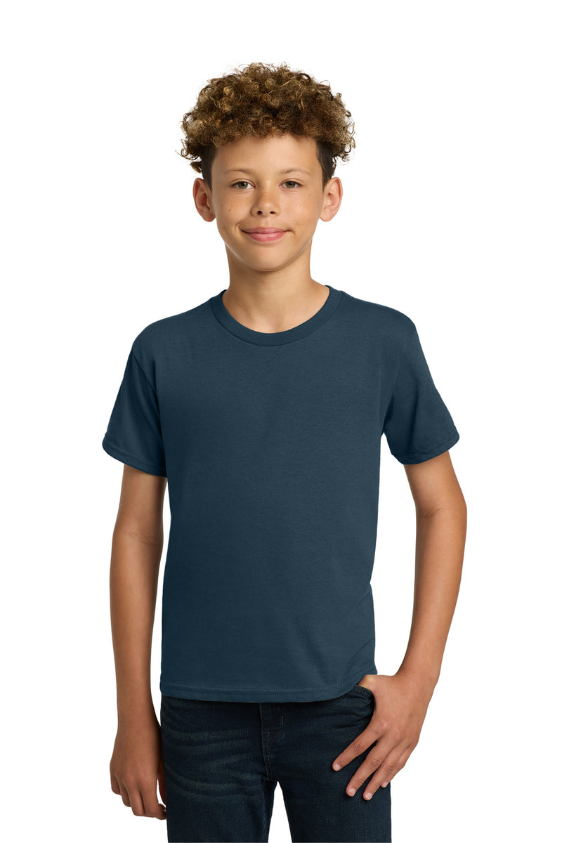 Gildan - Youth  Heavy Cotton 100% Cotton T-Shirt - Blue Dusk