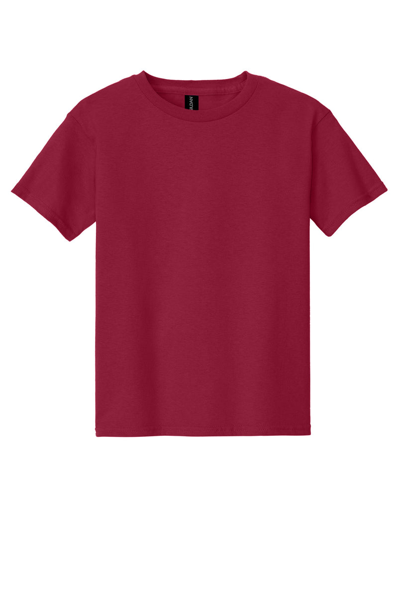 Gildan - Youth  Heavy Cotton 100% Cotton T-Shirt - Cardinal Red