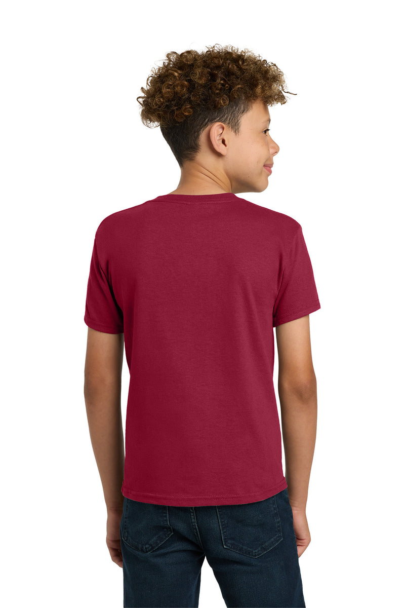 Gildan - Youth  Heavy Cotton 100% Cotton T-Shirt - Cardinal Red