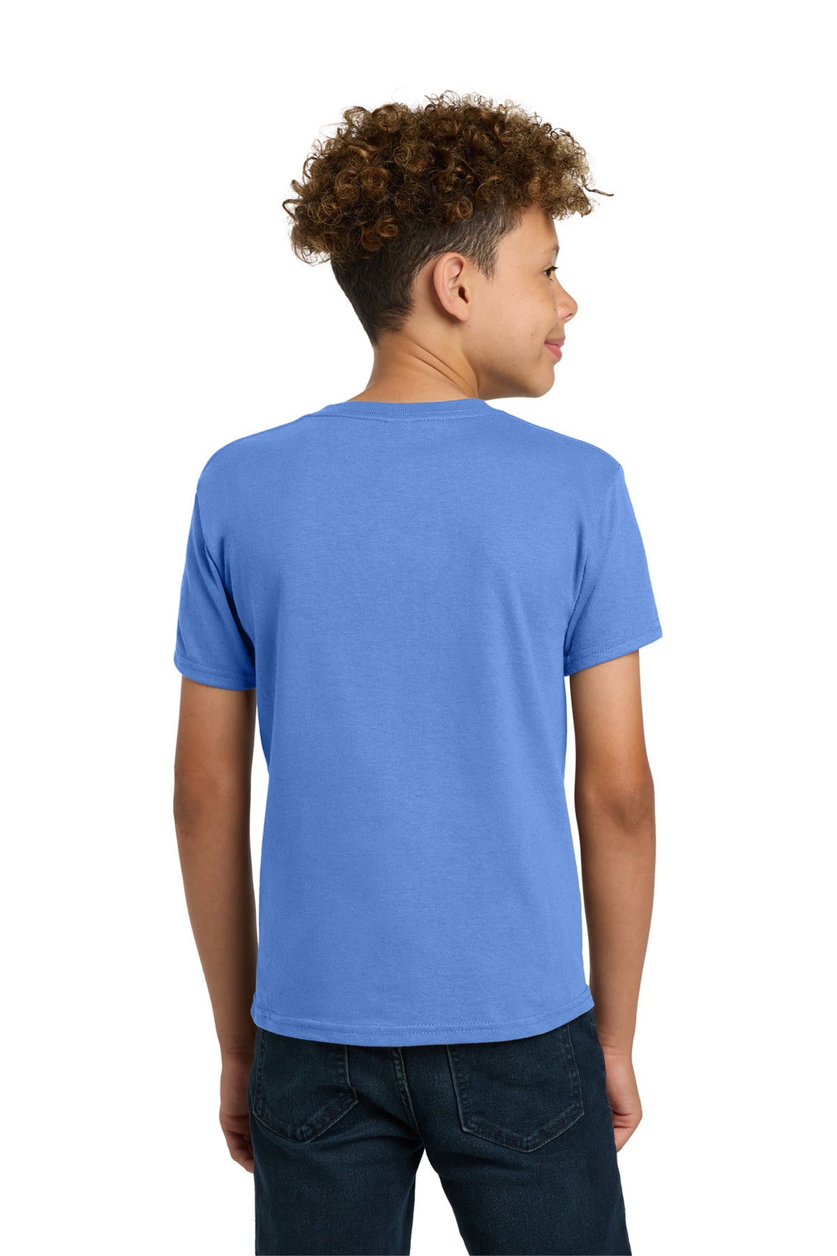 Gildan - Youth  Heavy Cotton 100% Cotton T-Shirt - Carolina Blue