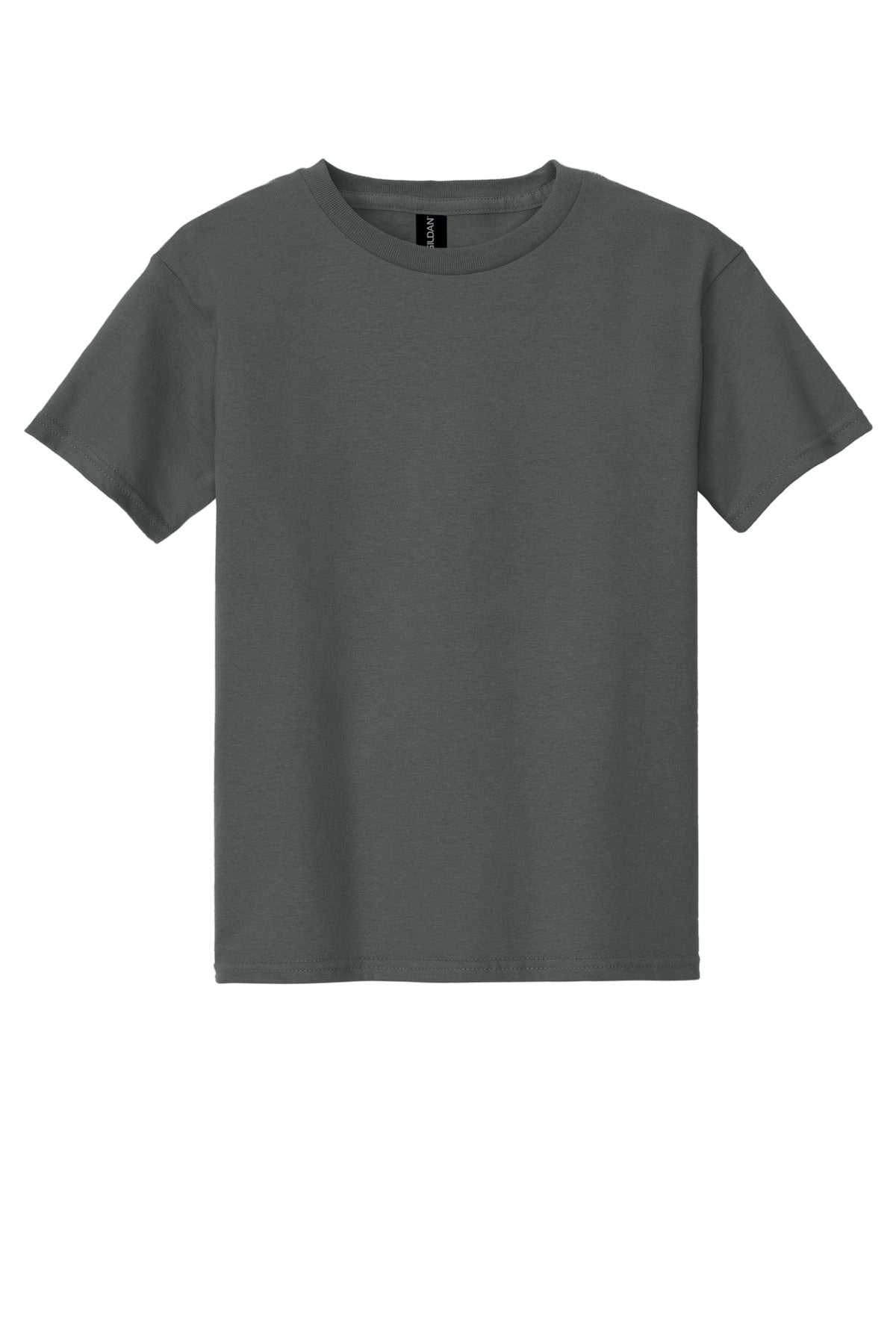 Gildan - Youth  Heavy Cotton 100% Cotton T-Shirt - Charcoal