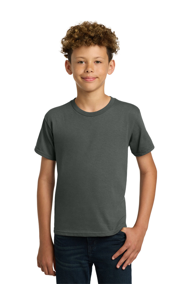 Gildan - Youth  Heavy Cotton 100% Cotton T-Shirt - Charcoal