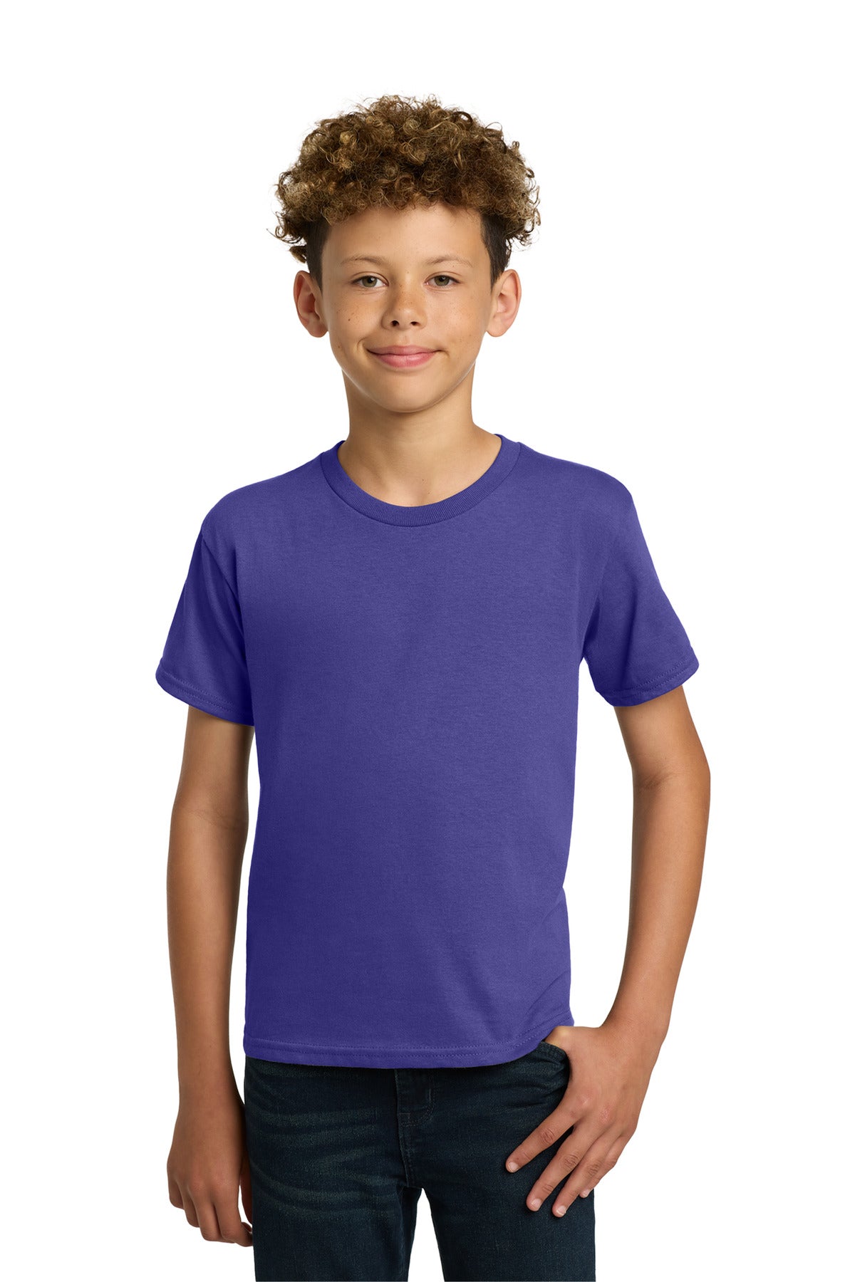 Gildan - Youth  Heavy Cotton 100% Cotton T-Shirt - Cobalt
