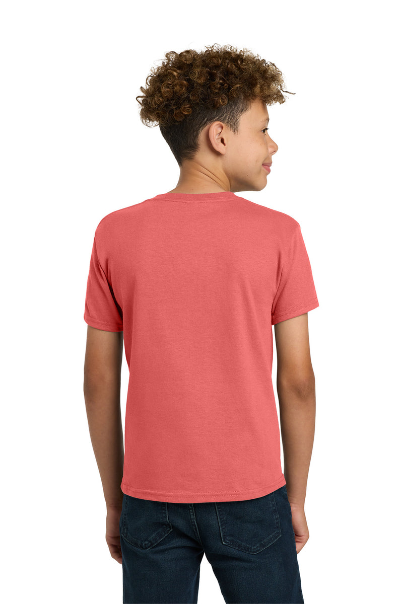 Gildan - Youth  Heavy Cotton 100% Cotton T-Shirt - Coral Silk