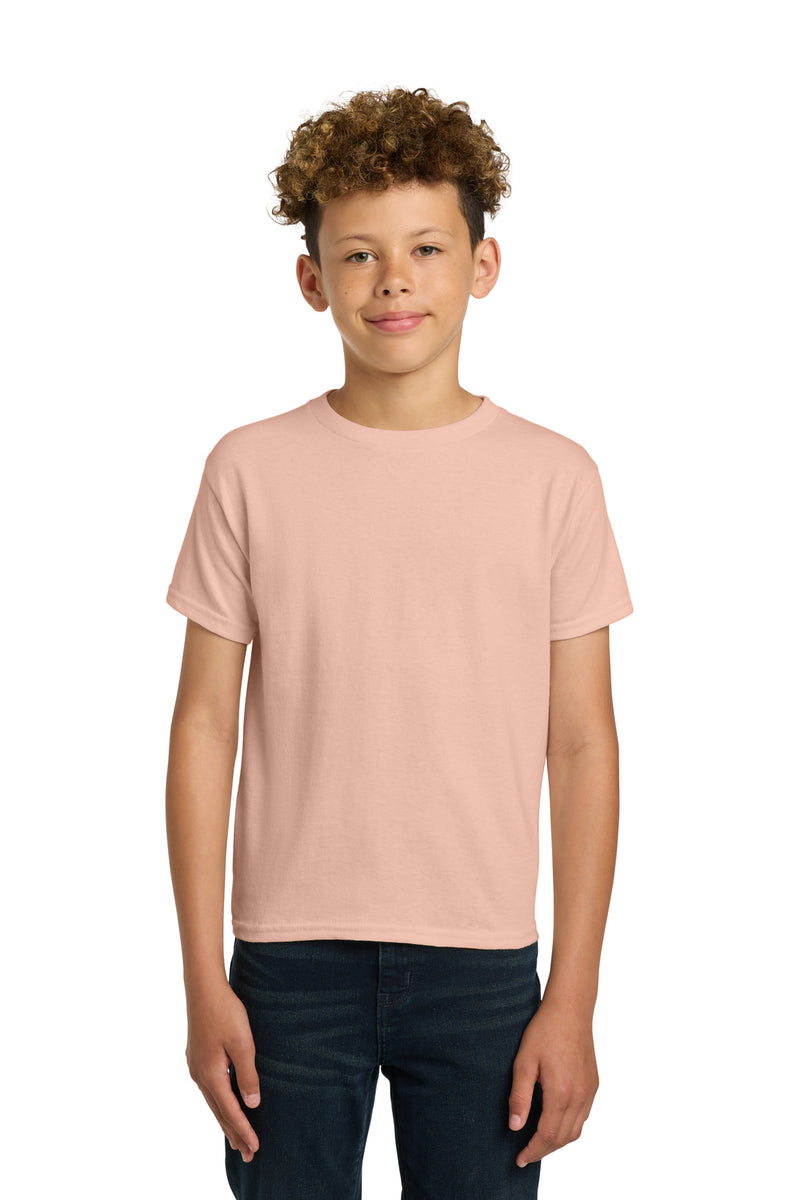 Gildan - Youth  Heavy Cotton 100% Cotton T-Shirt - Dusty Rose