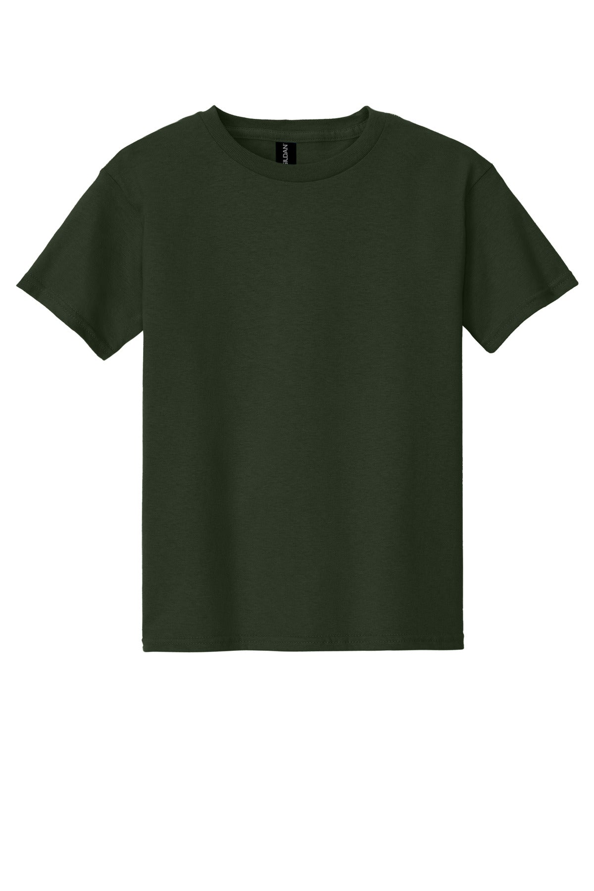 Gildan - Youth  Heavy Cotton 100% Cotton T-Shirt - Forest