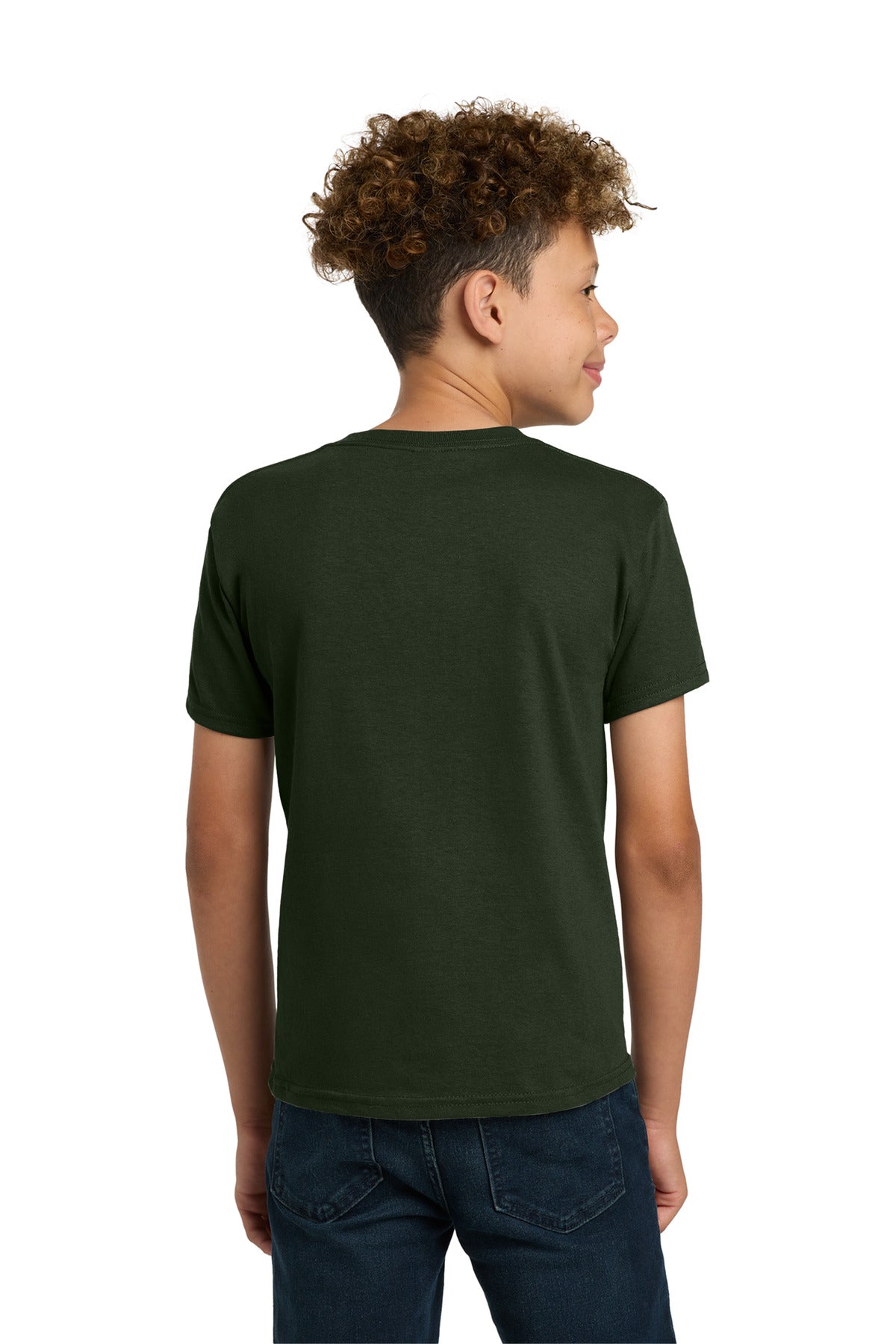 Gildan - Youth  Heavy Cotton 100% Cotton T-Shirt - Forest