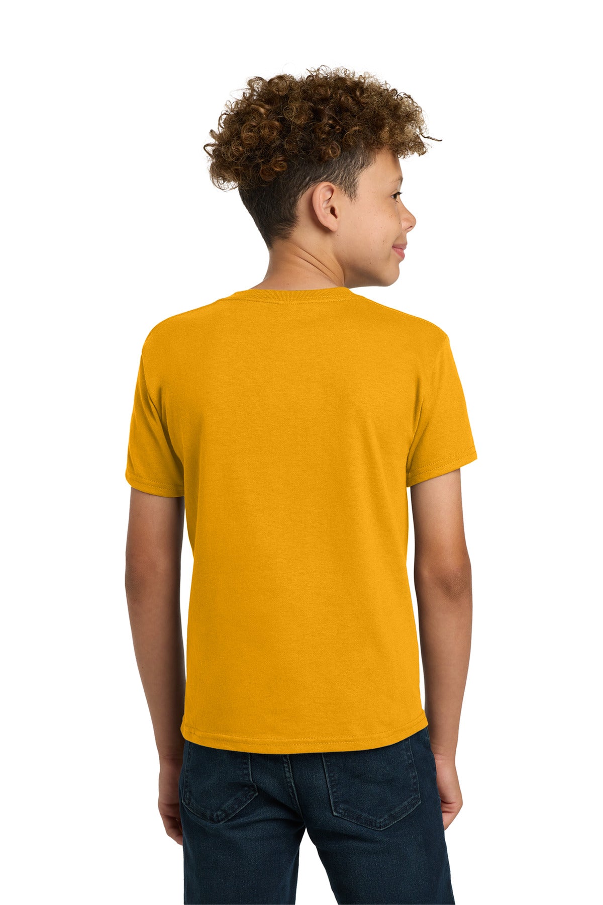 Gildan - Youth  Heavy Cotton 100% Cotton T-Shirt - Gold