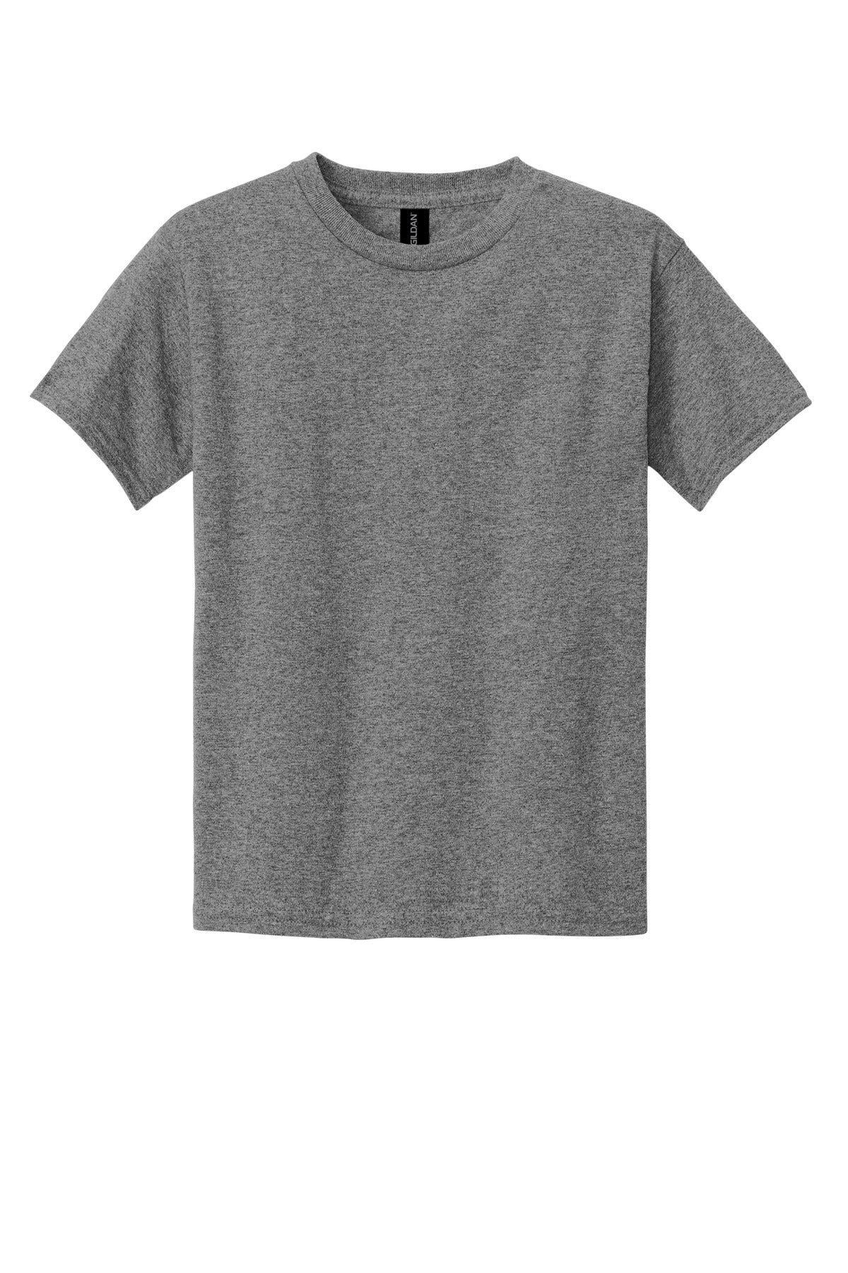 Gildan - Youth  Heavy Cotton 100% Cotton T-Shirt - Graphite Heather
