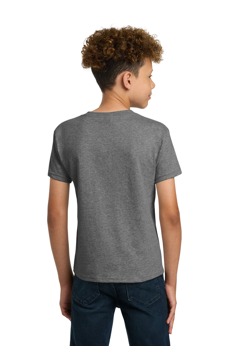 Gildan - Youth  Heavy Cotton 100% Cotton T-Shirt - Graphite Heather