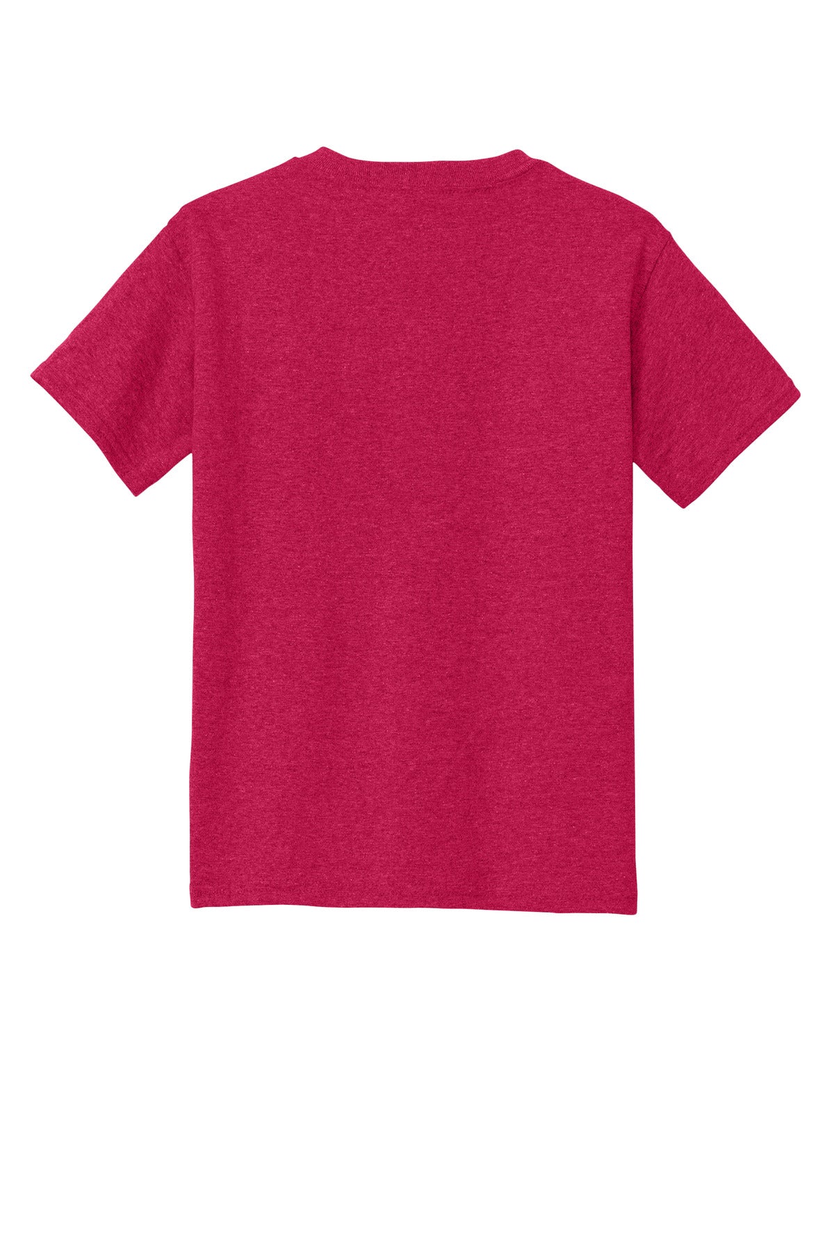 Gildan - Youth  Heavy Cotton 100% Cotton T-Shirt - Heather Red