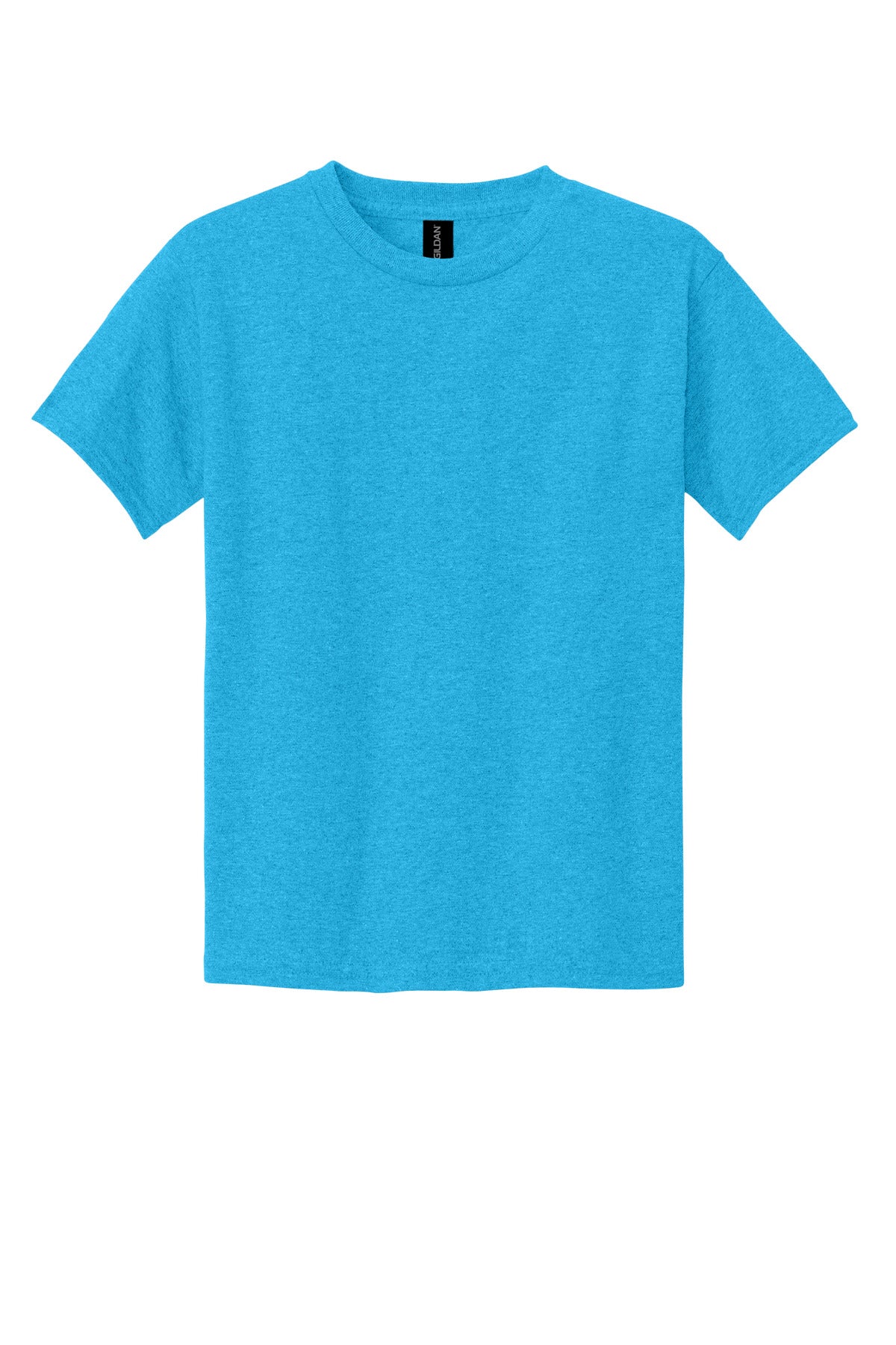 Gildan - Youth  Heavy Cotton 100% Cotton T-Shirt - Heather Sapphire