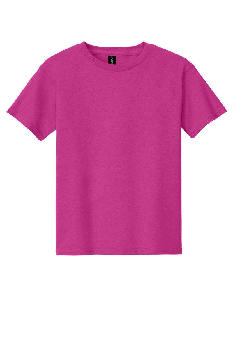 Gildan - Youth  Heavy Cotton 100% Cotton T-Shirt - Heliconia