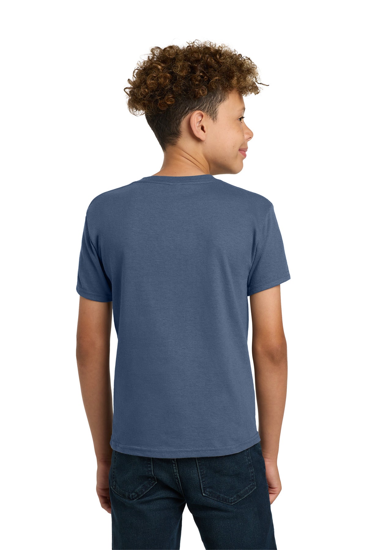 Gildan - Youth  Heavy Cotton 100% Cotton T-Shirt - Indigo Blue
