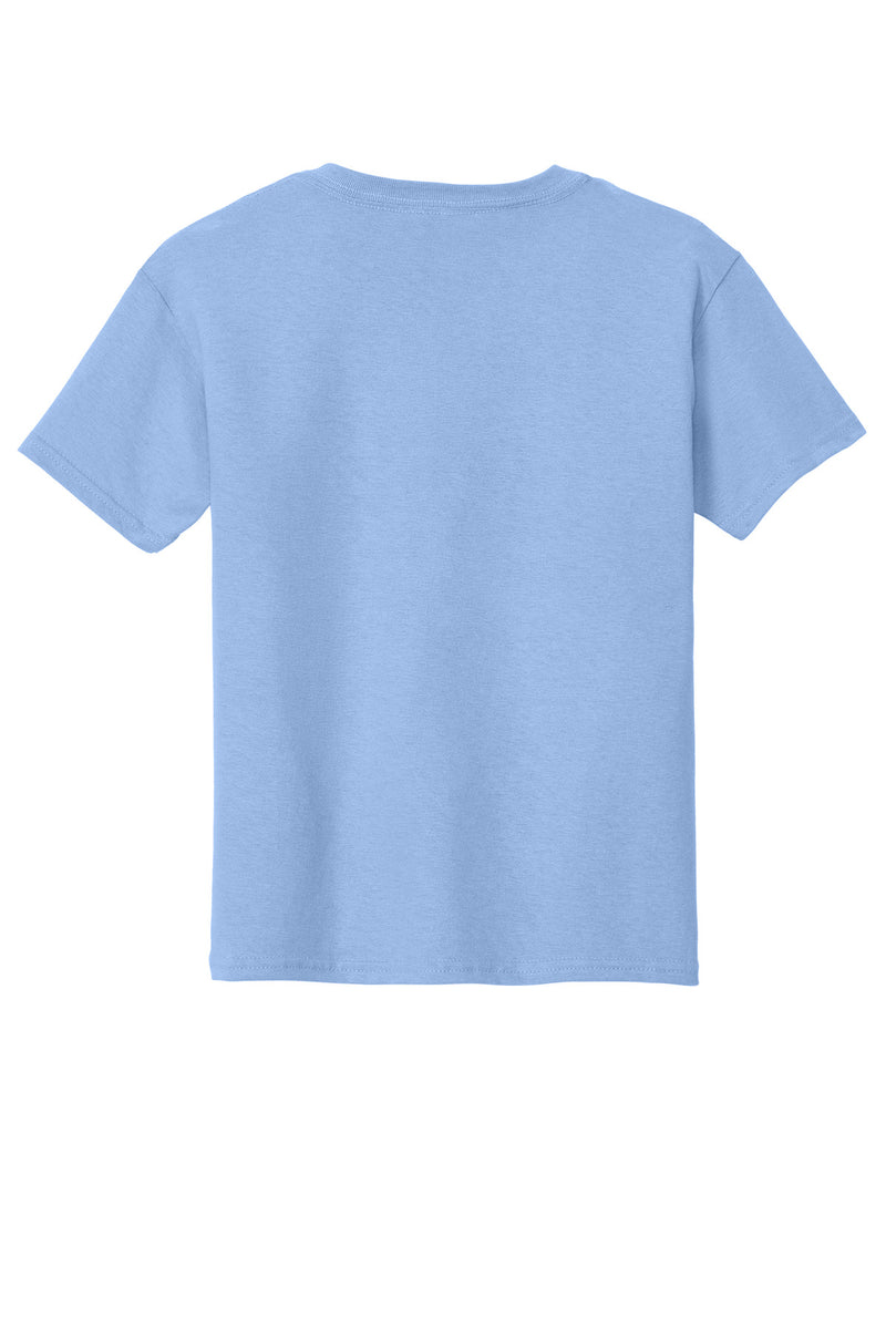 Gildan - Youth  Heavy Cotton 100% Cotton T-Shirt - Light Blue