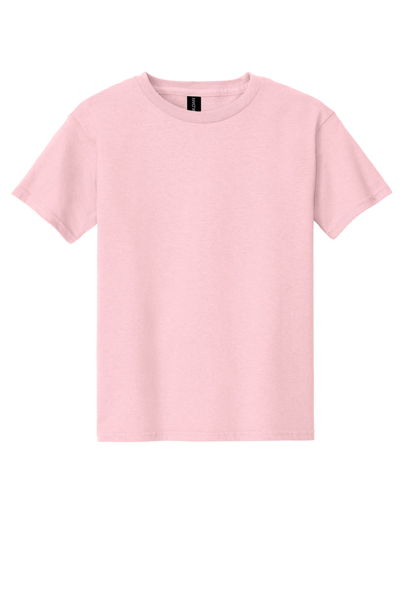 Gildan - Youth  Heavy Cotton 100% Cotton T-Shirt - Light Pink