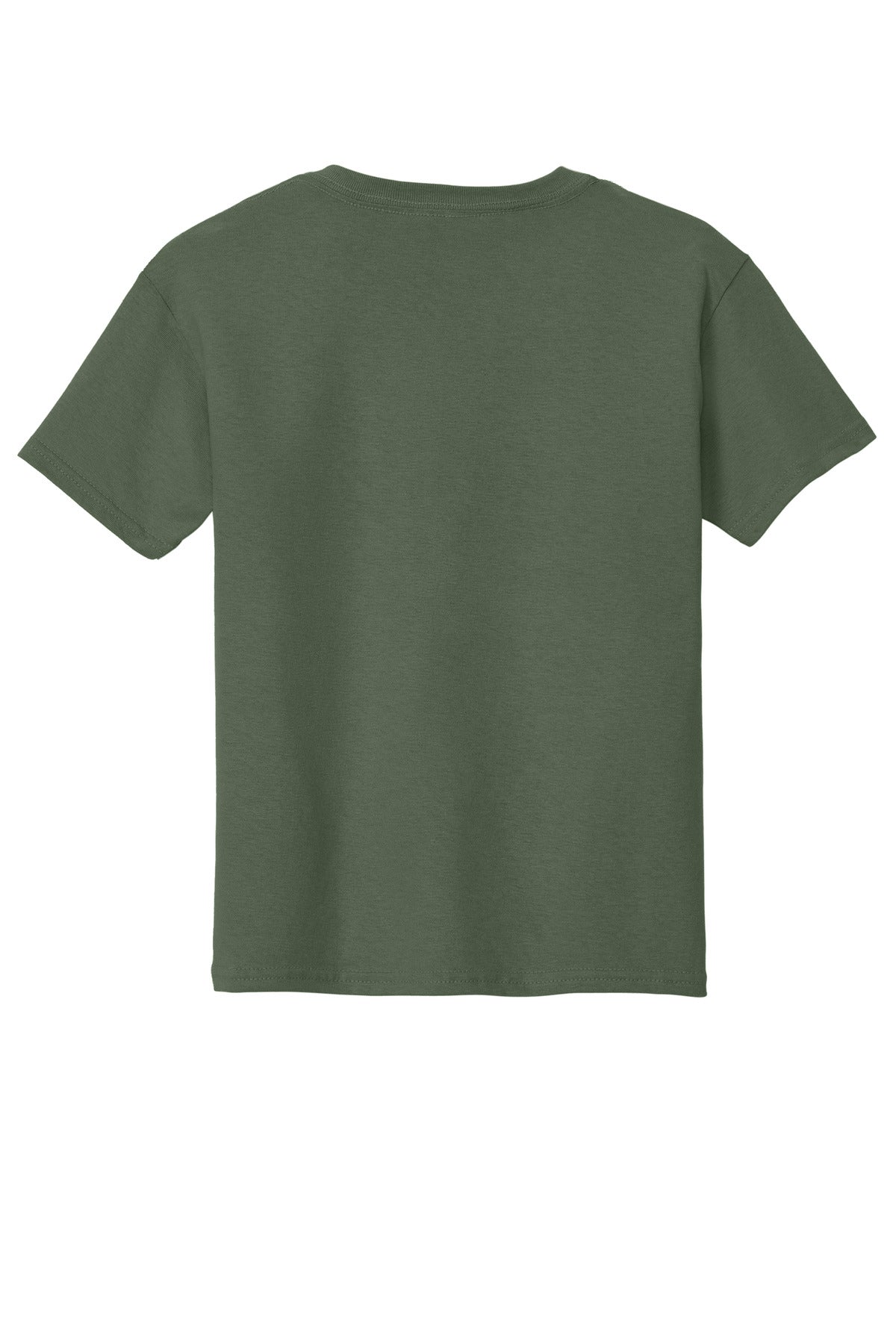 Gildan - Youth  Heavy Cotton 100% Cotton T-Shirt - Military Green