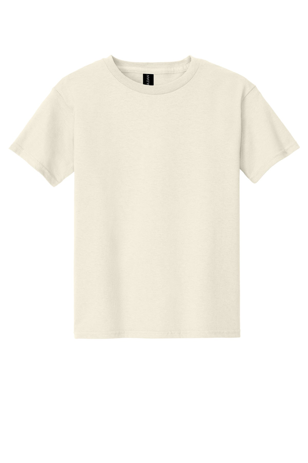 Gildan - Youth  Heavy Cotton 100% Cotton T-Shirt - Natural