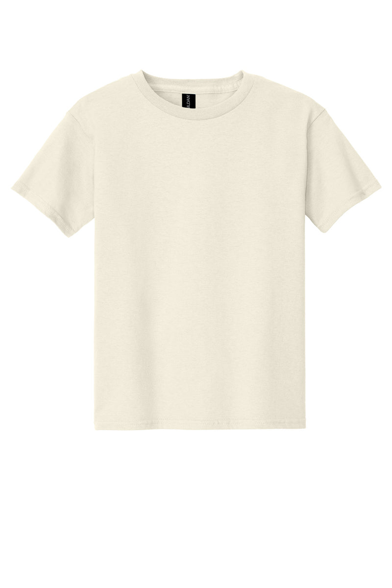 Gildan - Youth  Heavy Cotton 100% Cotton T-Shirt - Natural