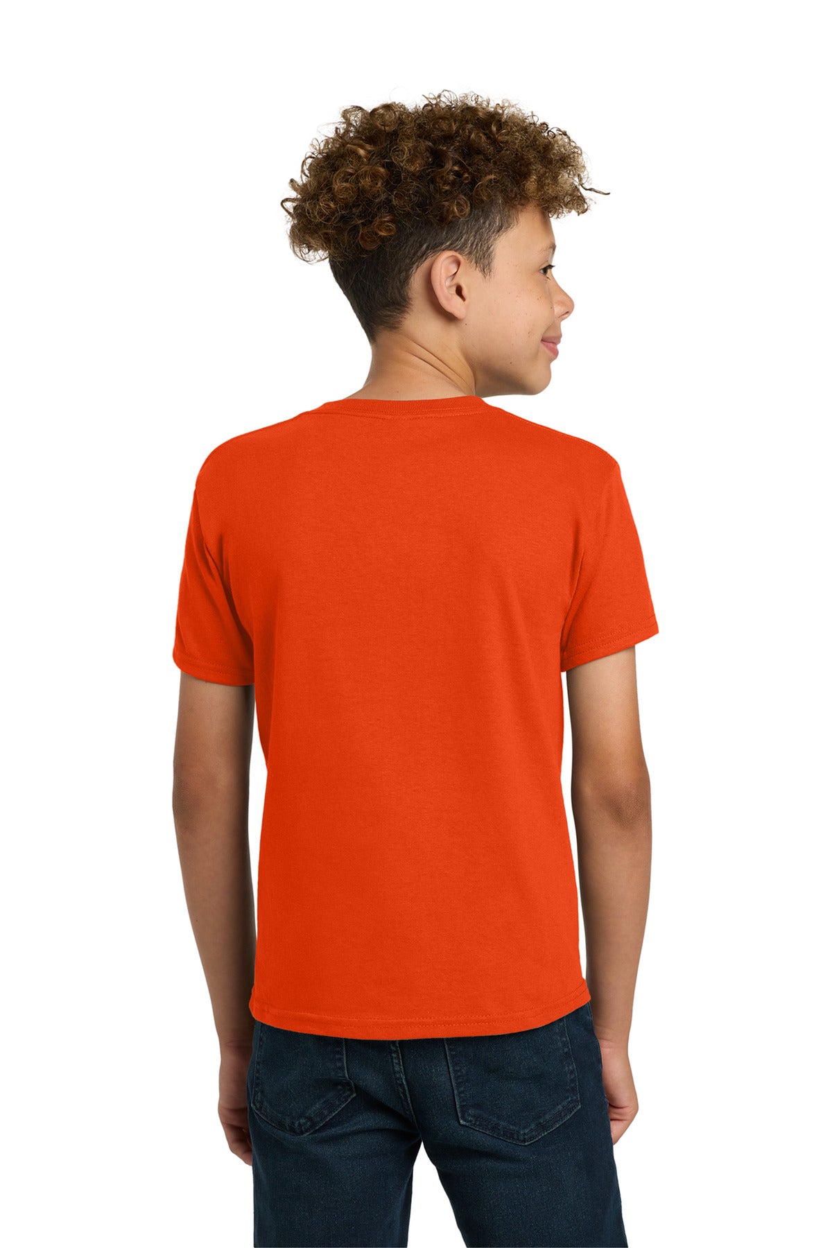 Gildan - Youth  Heavy Cotton 100% Cotton T-Shirt - Orange