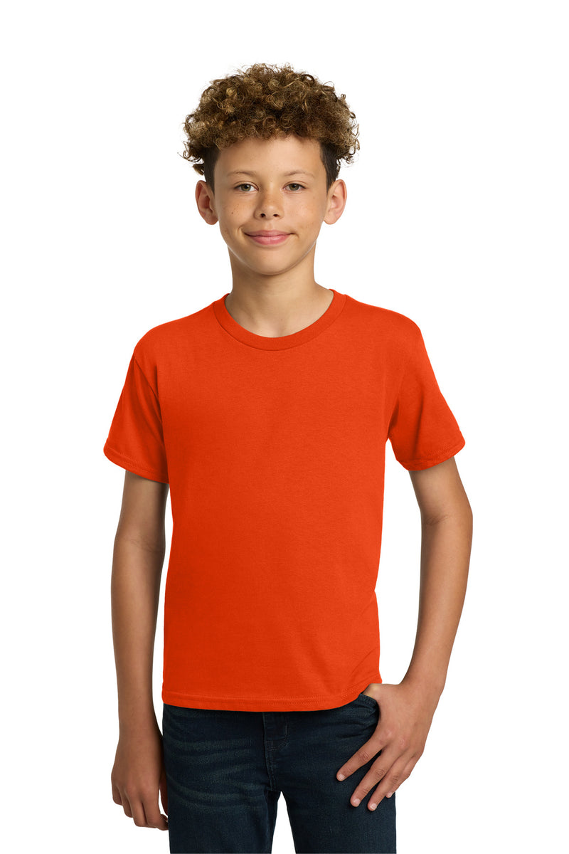 Gildan - Youth  Heavy Cotton 100% Cotton T-Shirt - Orange