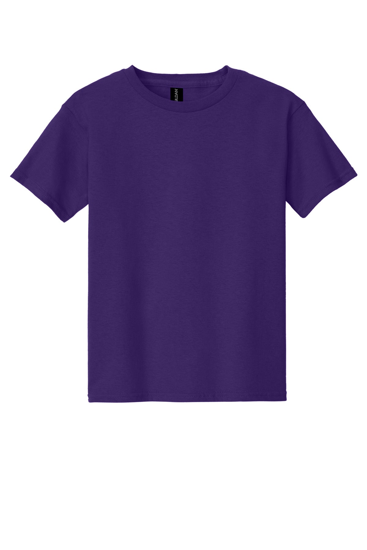 Gildan - Youth  Heavy Cotton 100% Cotton T-Shirt - Purple