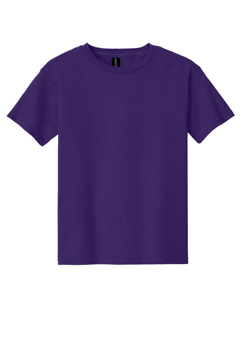 Gildan - Youth  Heavy Cotton 100% Cotton T-Shirt - Purple