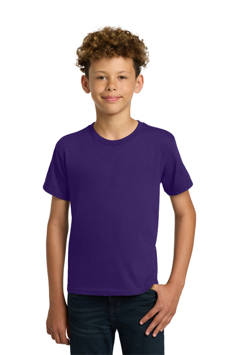 Gildan - Youth  Heavy Cotton 100% Cotton T-Shirt - Purple