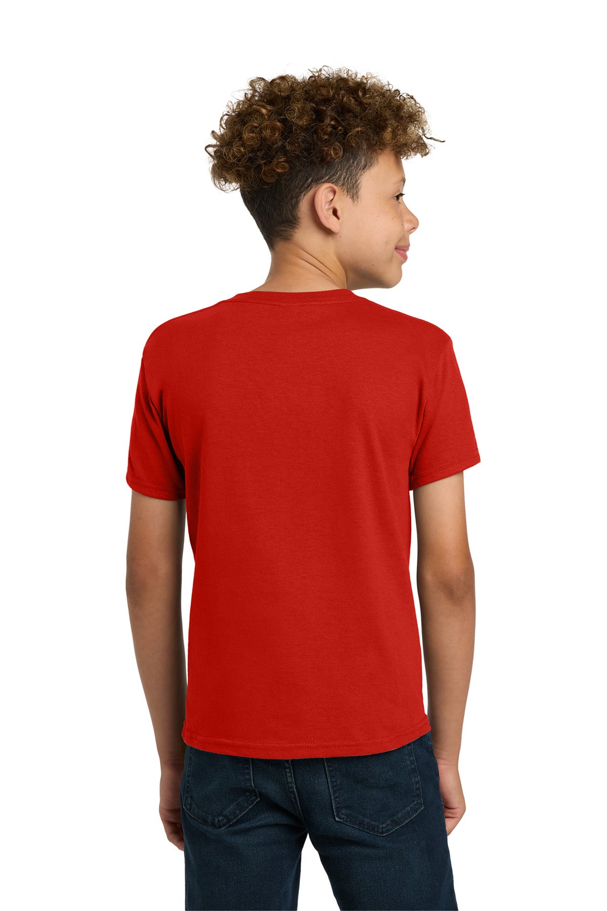 Gildan - Youth  Heavy Cotton 100% Cotton T-Shirt - Red