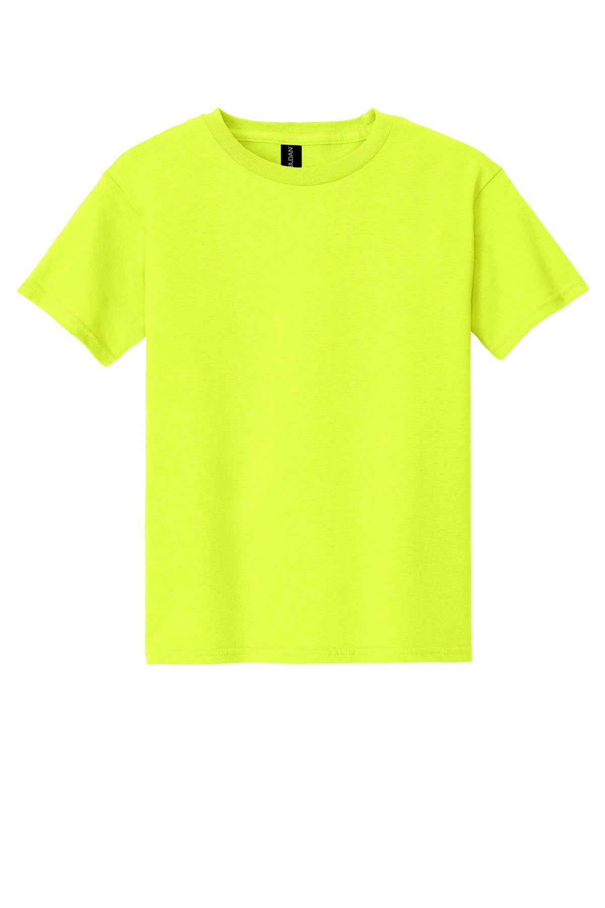 Gildan - Youth  Heavy Cotton 100% Cotton T-Shirt - Safety Green