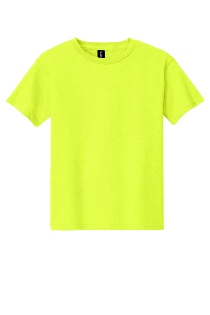 Gildan - Youth  Heavy Cotton 100% Cotton T-Shirt - Safety Green