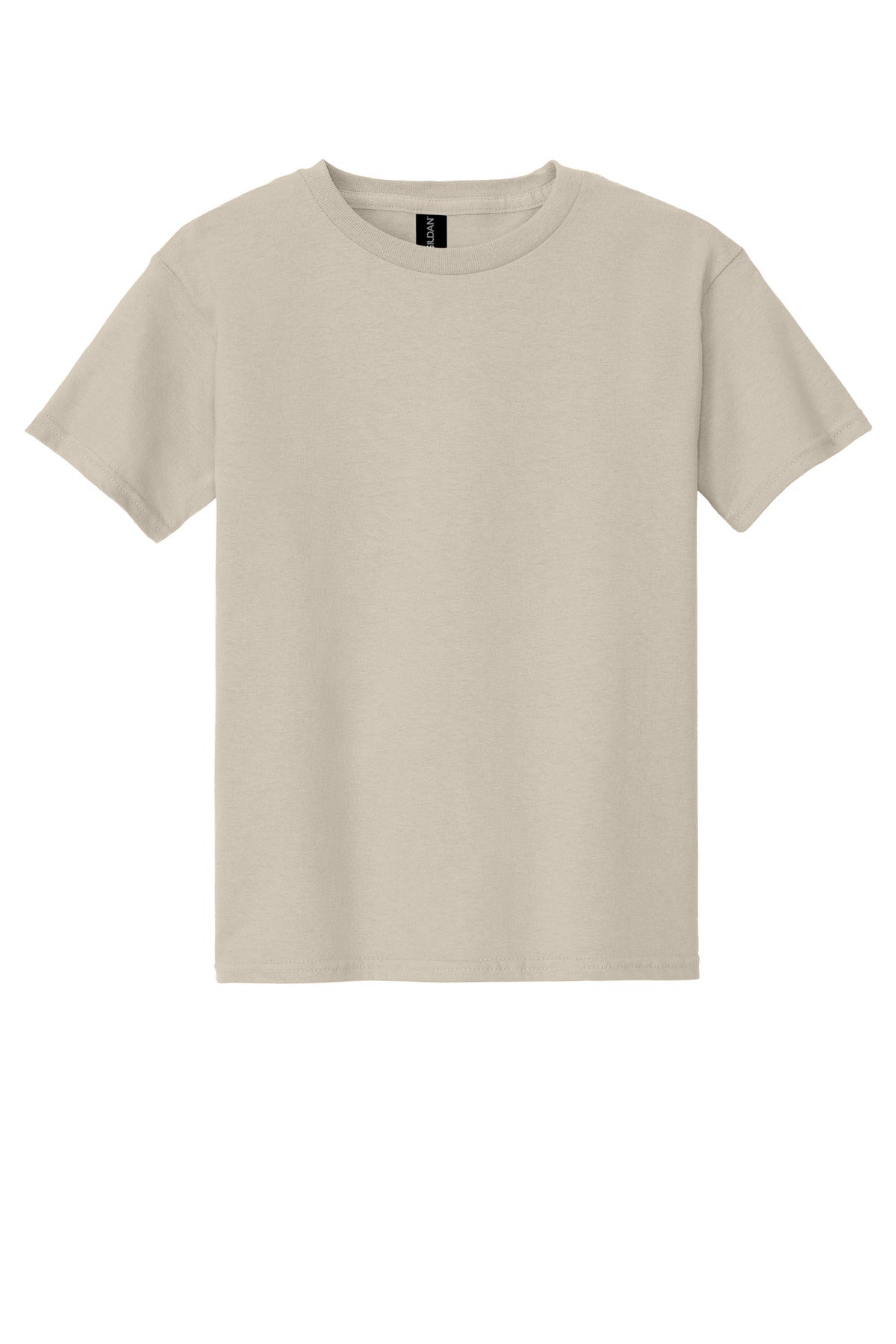 Gildan - Youth  Heavy Cotton 100% Cotton T-Shirt - Sand