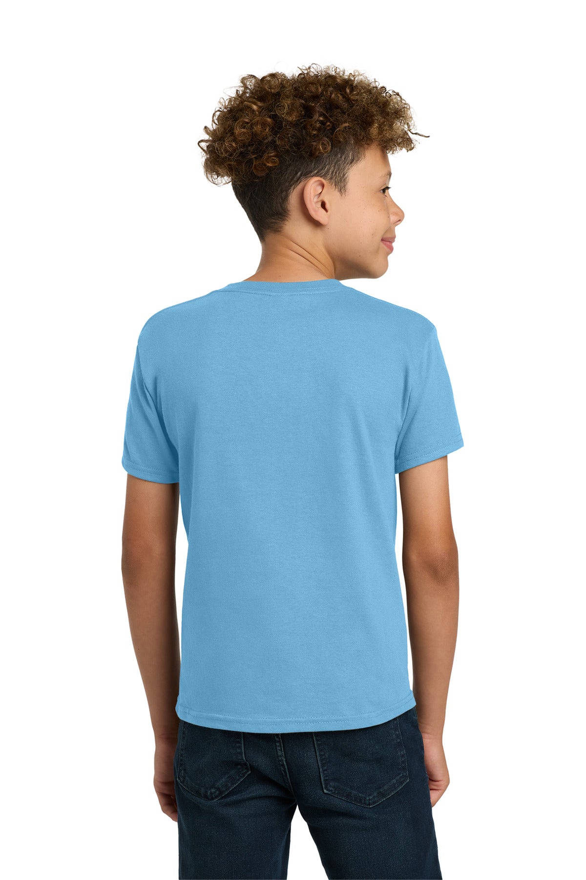 Gildan - Youth  Heavy Cotton 100% Cotton T-Shirt - Sky