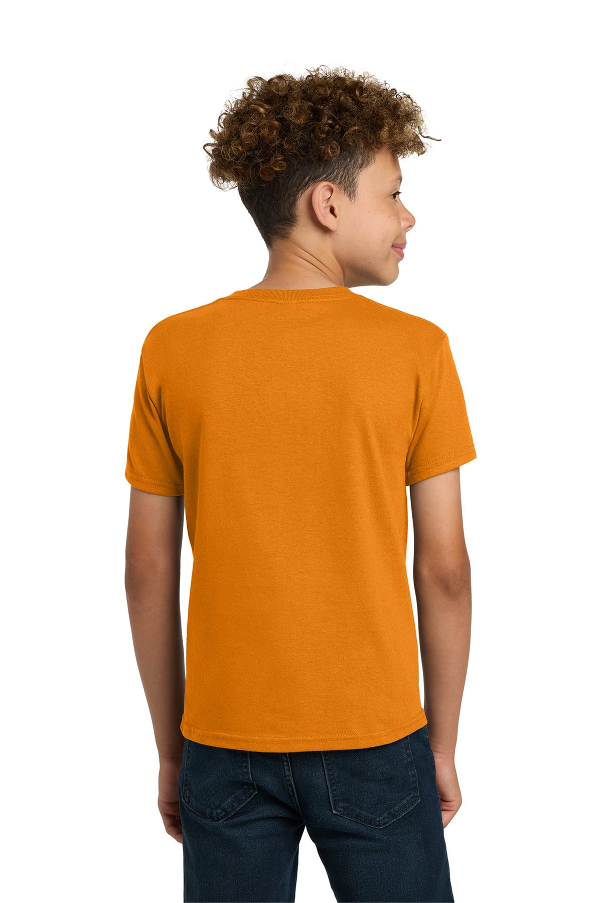 Gildan - Youth  Heavy Cotton 100% Cotton T-Shirt - Tennessee Orange